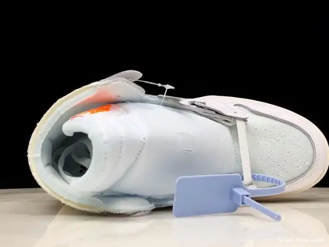 1 High Jordan Retro White Off-White AQ0818-100 Air 0623